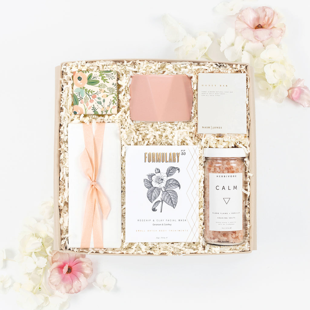 Blush Spa Gift Box Floral