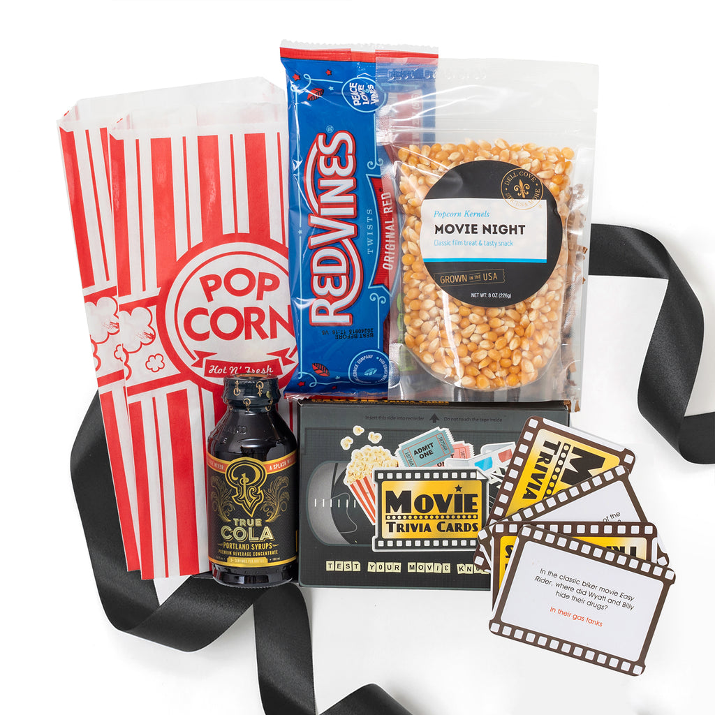 Movie Night Game Popcorn Gift Box