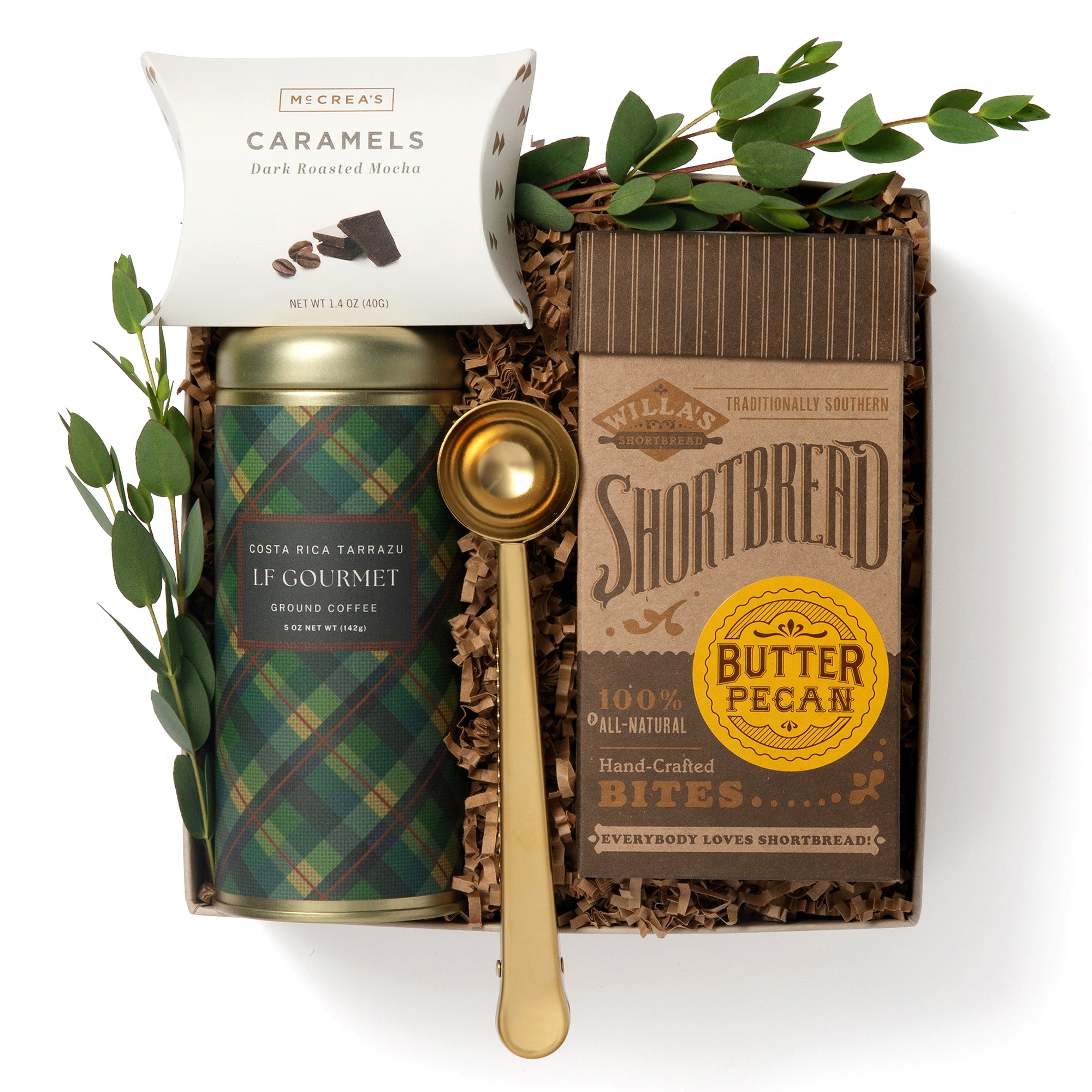 Coffee Client Plaid Gift Box