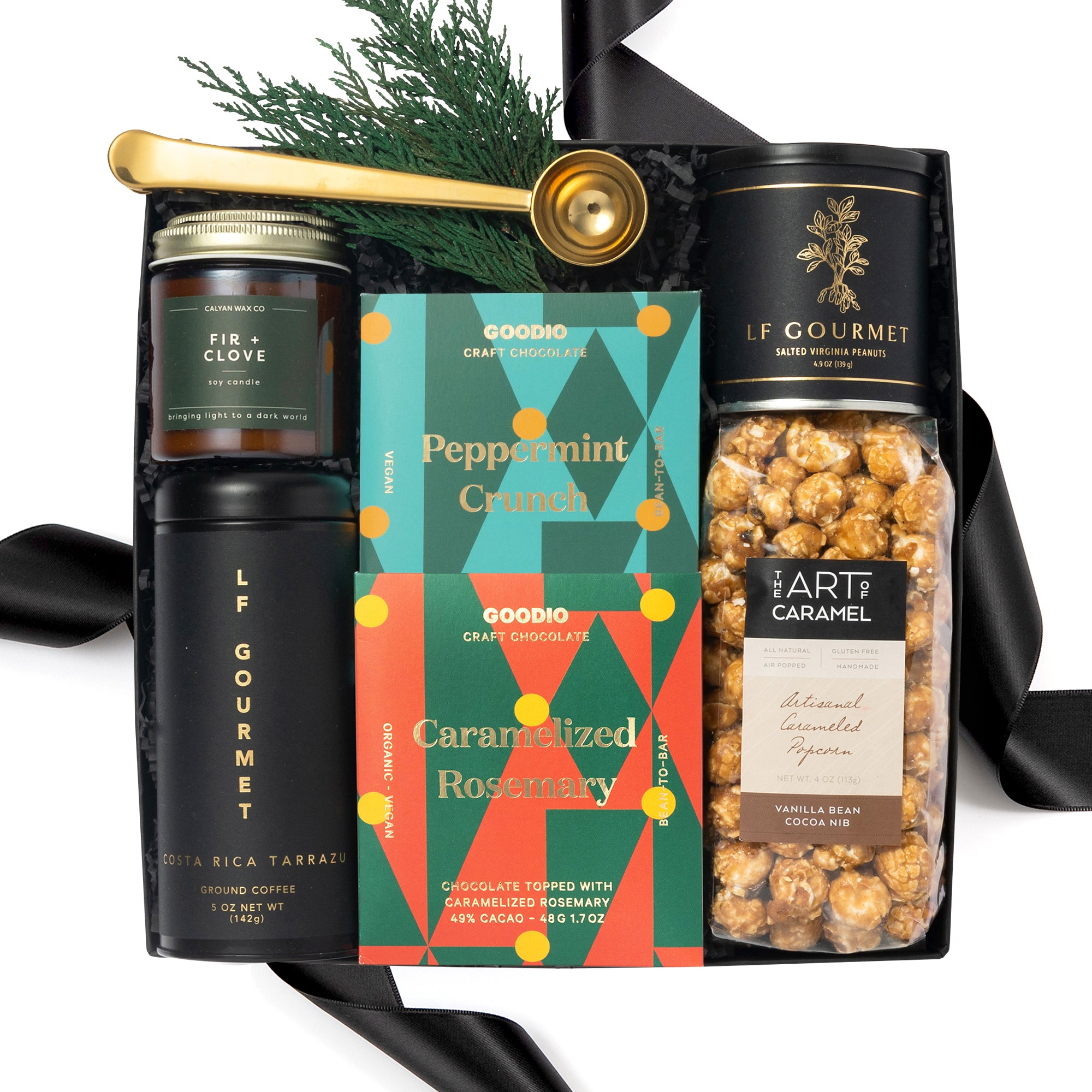 Festive Holiday Luxe Chocolate Gift Box