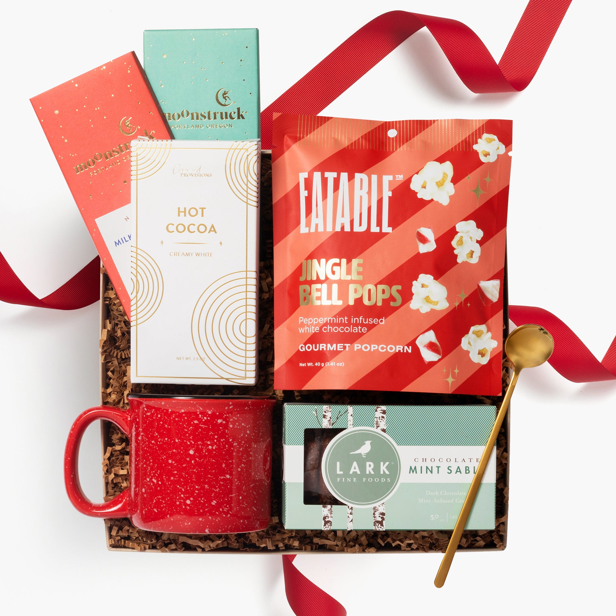 Holiday Cocoa and Sweets Gift Box