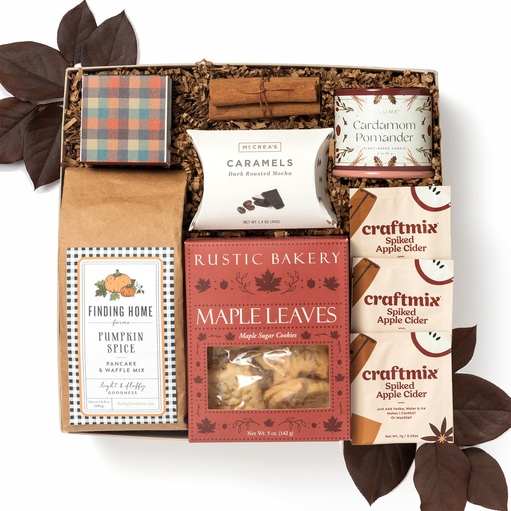 Fall Pumpkin Thanksgiving Gift Box