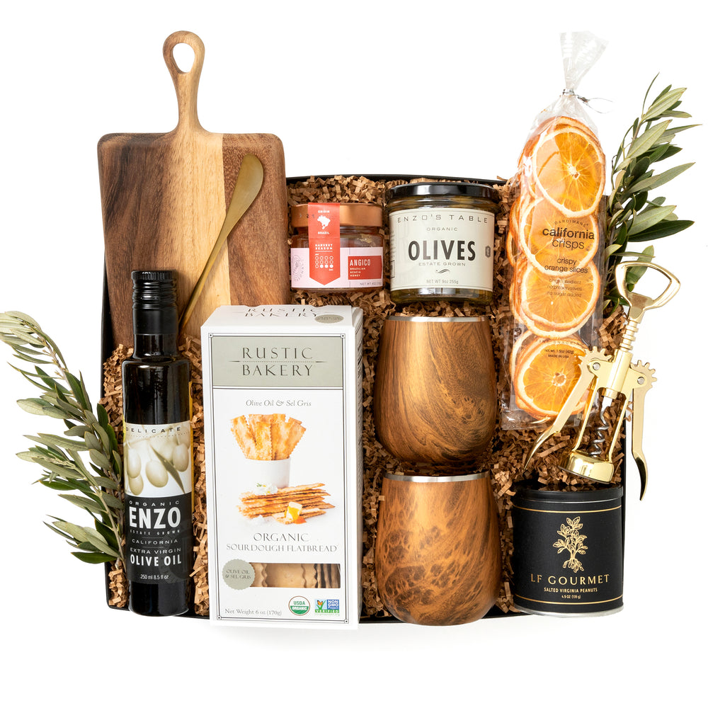 Wine and Cheese Charcuterie Gift Box