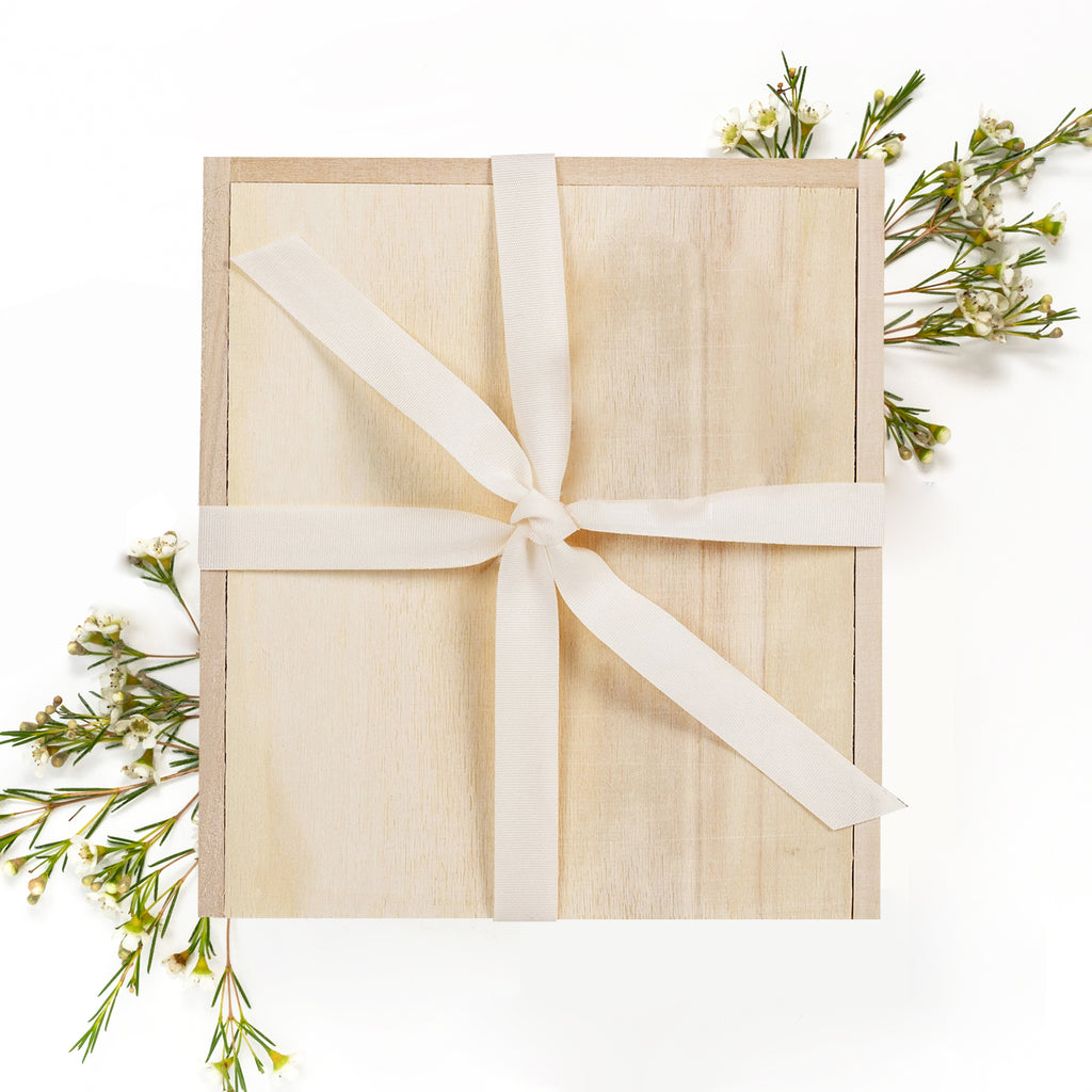 Restore Detox Tea Wood Gift Box