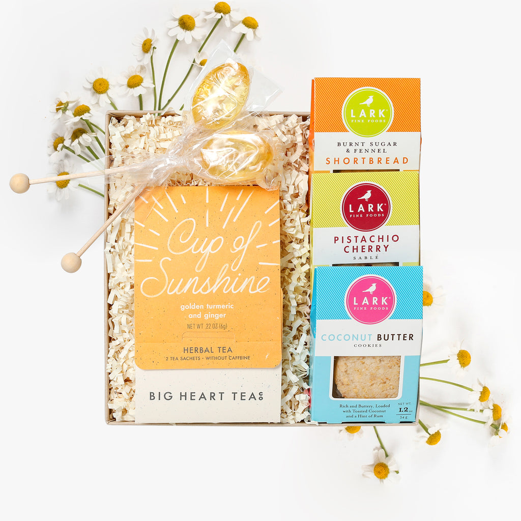 Tea and Cookies Get Well Gift Box